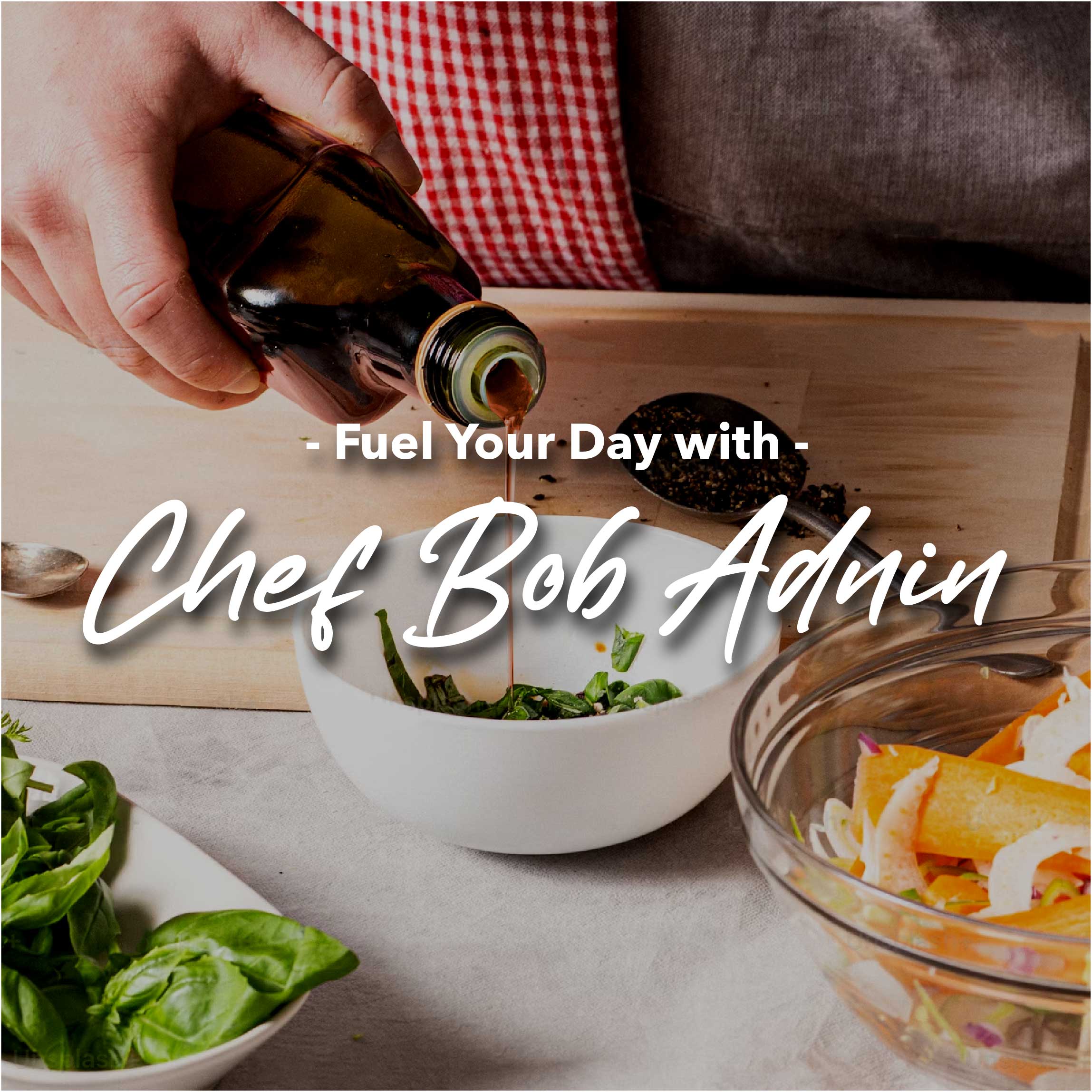 Nonosugar | Fuel your day with Chef Bob Adnim